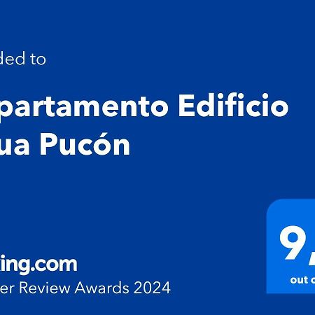Departamento Edificio Aqua Pucon Leilighet Eksteriør bilde