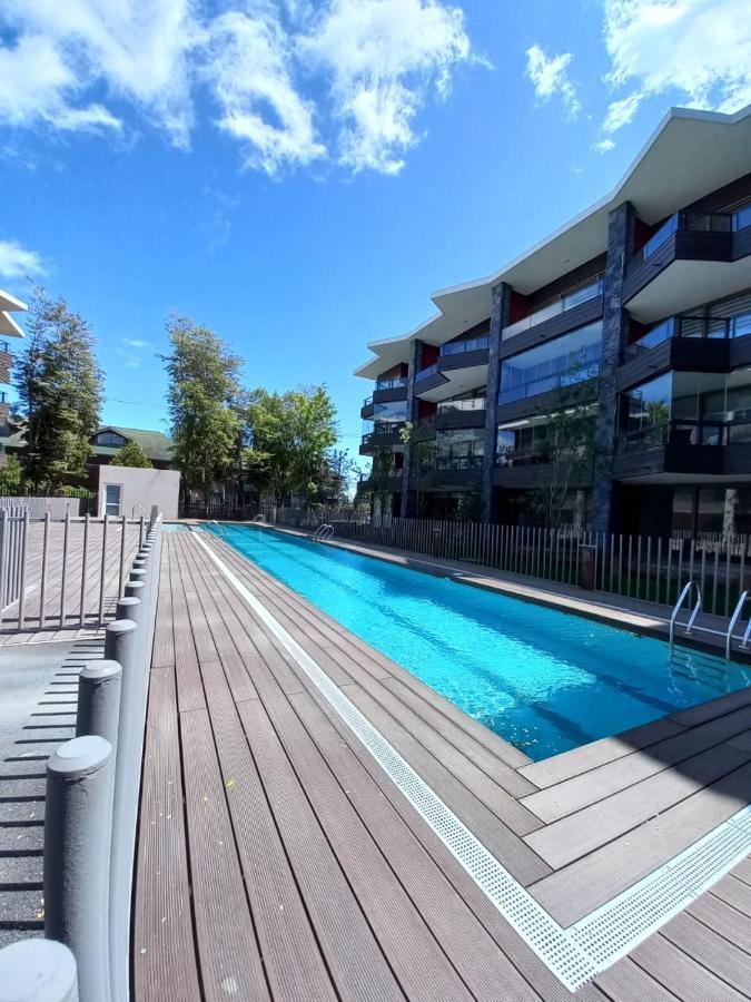 Departamento Edificio Aqua Pucon Leilighet Eksteriør bilde