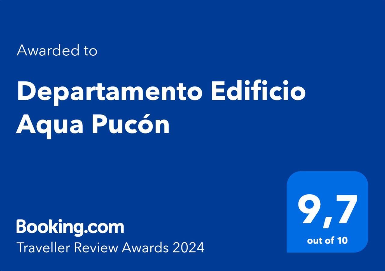 Departamento Edificio Aqua Pucon Leilighet Eksteriør bilde